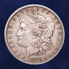 1879-S Morgan Dollar, Uncertified,VG/F