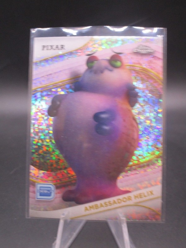 2025 Topps Chrome Disney Speckle 139 Ambassador Helix