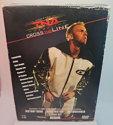 TNA Wrestling Cross The Line: Victory Road/Hard Justice/No Surrender 2008 3 DVDs