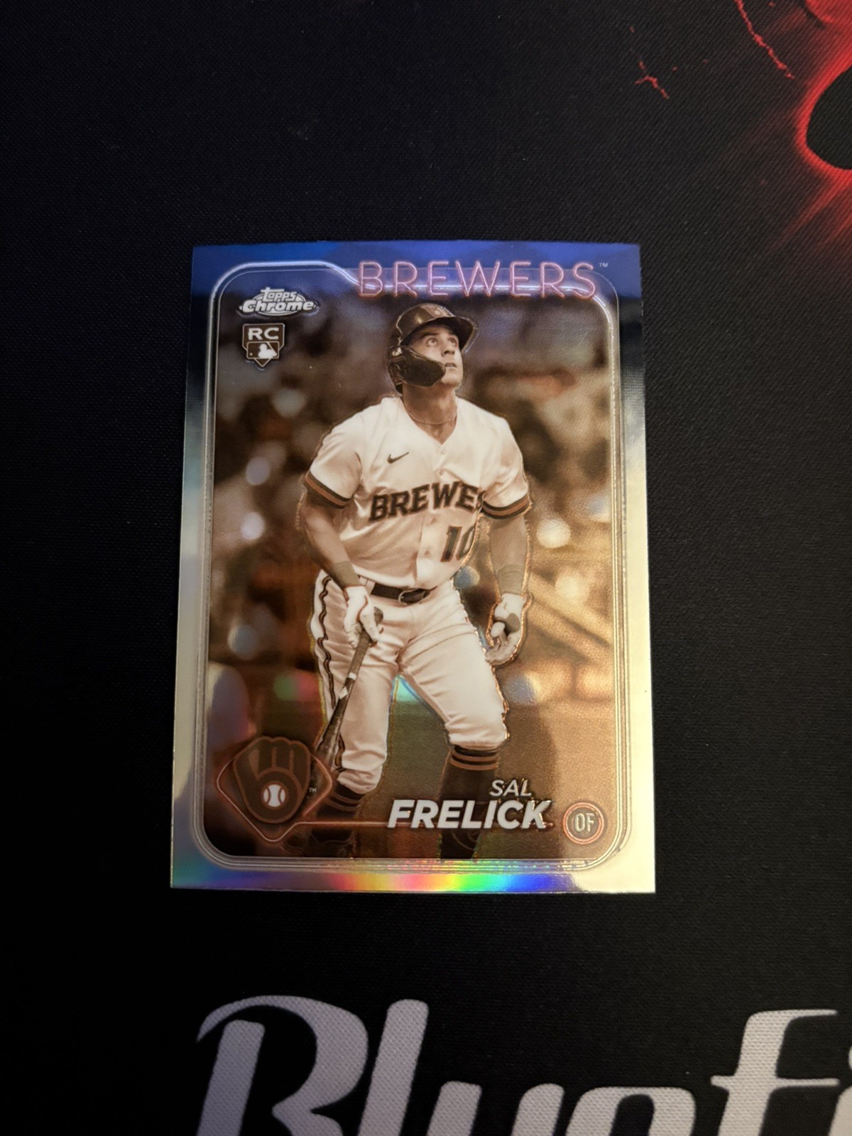 Sal Frelick Milwaukee Brewers 2024 Topps Chrome Sepia Refractor Rookie RC #39
