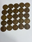Roll 1925 S Lincoln Wheat Cents Penny in Good or Better Condition 50 Coins