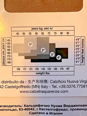 Trasparenze Luxury Sara Collant 20 Denari In Bianco Seta: Nylon E Lycra, Taglia Forte Con Gussetto Aperto - 2