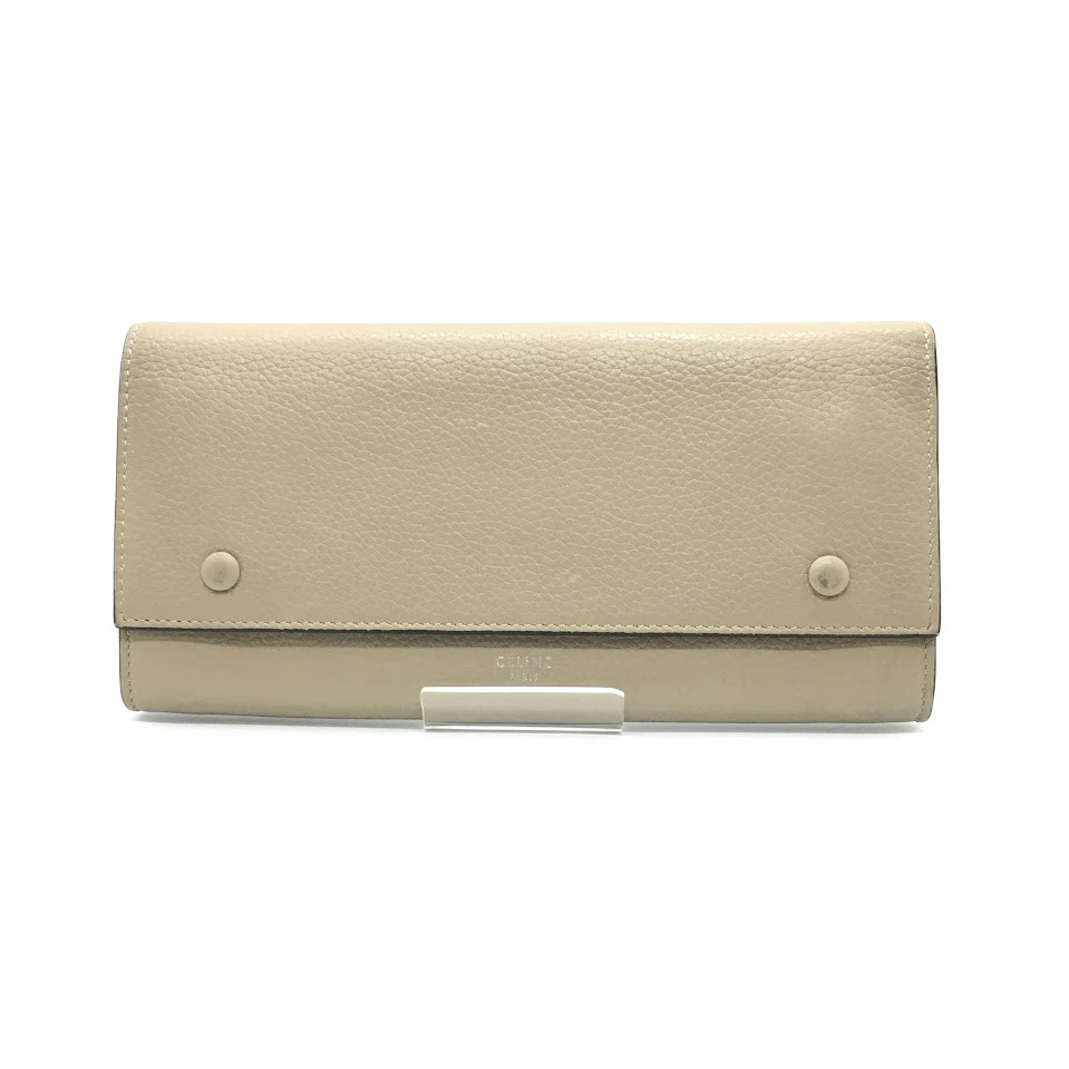 CELINE Used | large flap multi-function bi-fold l… - image 2