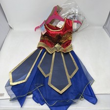 Rubies Wonder Woman WW84 Girls Small S Costume Sequins Dress Superhero 4 Piece