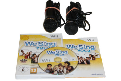 We Sing Vol.2 OVP +Anleitung+ 2x USB Mikrofone-Nintendo Wii Spiel