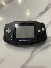 Nintendo Gameboy Advance AGB001 Black Handheld Console System For Parts