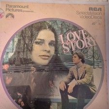 Paramount Pictures Love Story CED VideoDisc Ali MacGraw Drama Romance