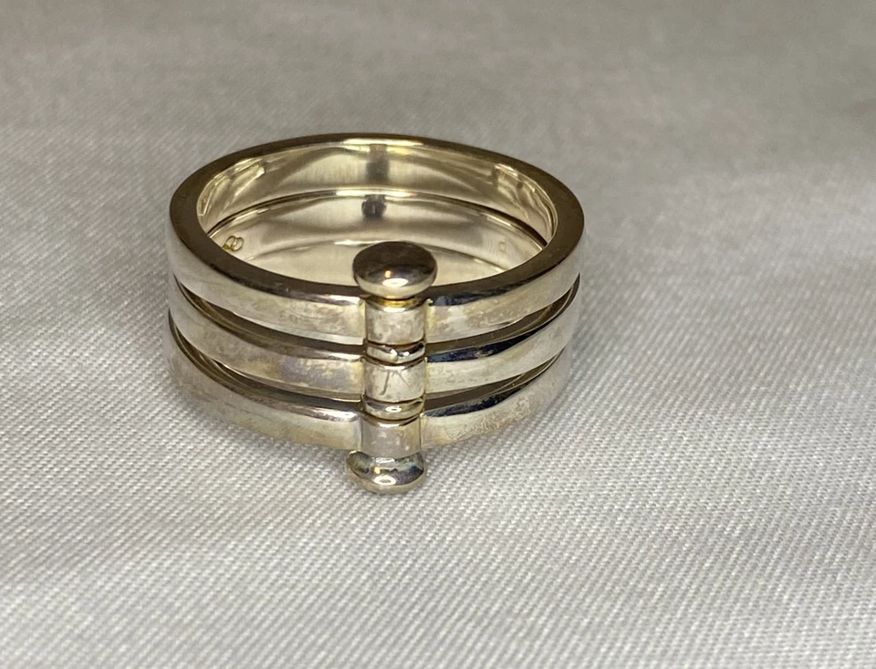 Links of London - Band-/ Slinkyring - 925er Silber, Größe 56 - Изображение 2 из 4