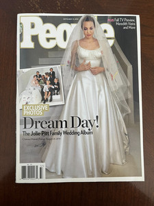 People Magazine Dream Day! The Jolie-Pitt Family Wedding Album 136p 9/15/2014