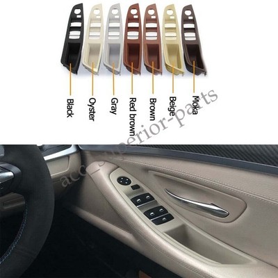 Für BMW 5er F10 7 STCK. Innentür Ziehgriff Fensterheber Verkleidung Oyster RHD