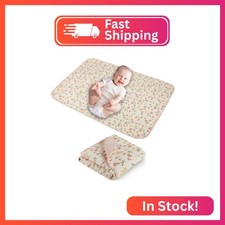 Baby Diaper Changing Pad, 19.7"x25.6" Waterproof Changing Pad Liners with 100 M