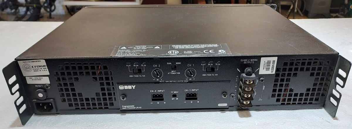 Crown CTS600 2 Channel Power Amplifier for sale online | eBay