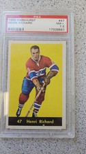 1960 PARKHURST HENRI RICHARD #47 PSA 7.5