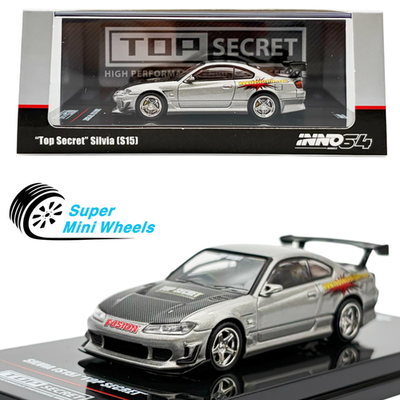 ミニカー Inno 64 TOP SECRET THAILAND SILVIA (S15) INNO64 TOP SECRET Thailand Nissan Silvia S15 | Thailand Exclusive