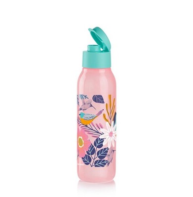 Tupperware Magnolia Medium Eco Water 25-oz/750 mL. with Aqua Lid