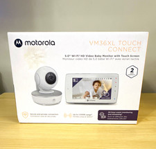 Motorola VM36XL Touch Connect 5.0" Touch Wi Fi HD Baby Monitor Pan/Tilt IR