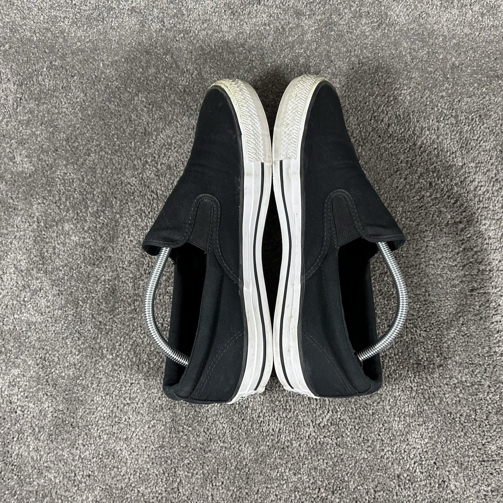 Converse CT All Star Double Gore 167941F Mens Size 11 Black Canvas Slip On Shoes thumbnail 7