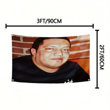 Sal Vulcano Unrealistic Prank Tapestry-3x5,2x3ft Durable Polyester Outdoor Flag
