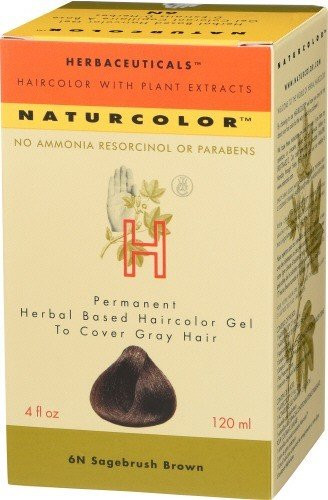 Naturcolor 6N Коричневая краска для волос с полынью в упаковке 4 жидких унции