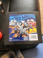 2023 Hot Wheels 6 Car Black Case Storage Box By Tara B53