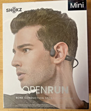 Shokz - OpenRun Mini S803 Bone Conduction Open-Ear Endurance Headphones - Black