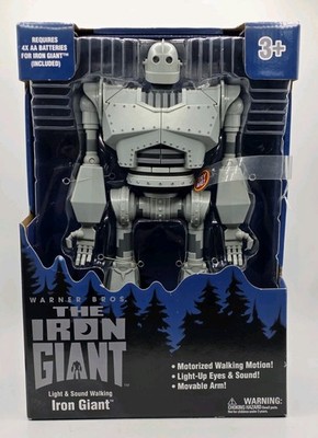 2010 THE IRON GIANT WALKING LIGHT & SOUND WB WALMART EXCLUSIVE