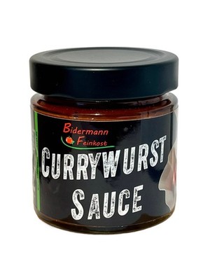 CURRYWURSTSAUCE 185ml von Feinkost Bidermann Hausgemacht