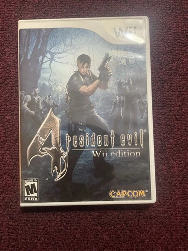 Resident Evil 4: Wii Edition Nintendo Wii 2007 complete with manual