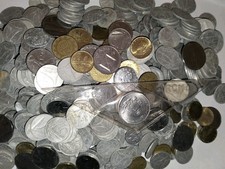 LOTTO LIRE MONETE - 1 KG - REPUBBLICA ITALIA - 85 Per Cento 10 Lire Anche Rotoli