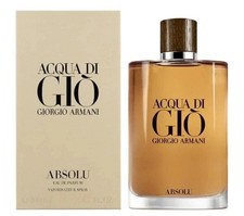 GIORGIO ARMANI ACQUA DI GIO ABSOLU EAU DE PARFUM 6.7 Oz / 200 ml