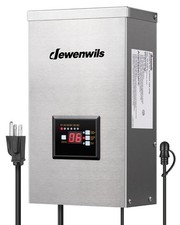 DEWENWILS 600W Low Voltage Landscape Transformer,Durable 304 Stainless Steel