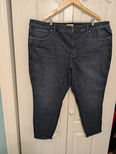 Nwt Madewell Women's 10" High Rise Skinny Jeans Casual Buttons Medium Blue 28W
