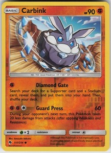 Carbink 117/214 Lost Thunder Reverse Holo