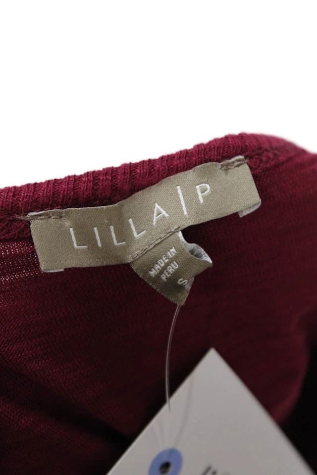 Lilla P Womens Sleeveless Scoop Neck Midi Shift Dress Pink Cotton Size Small + - Image 4 of 4