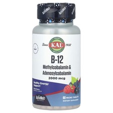 2 X KAL, B-12 Methylcobalamin & Adenosylcobal...