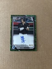 Rikuu Nishida 2024 Bowman - Chrome Prospect Autographs Green Grass /99