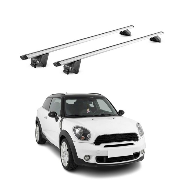 DachträGer FüR Mini Paceman R61 2013-2016 100Kg Aluminium Silber 2X ABE-image
