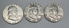 Lot # 1323 - Franklin Half Dollar - 90% Silver - 1.50 Face - Unknown Grade