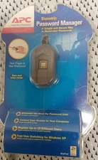 APC Biopod Fingerprint Reader Biometric Password Manager Windows XP