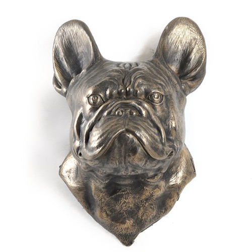 French Bulldog dog statuette to hang on the wall, Art Dog , CA - Picture 2 of 6