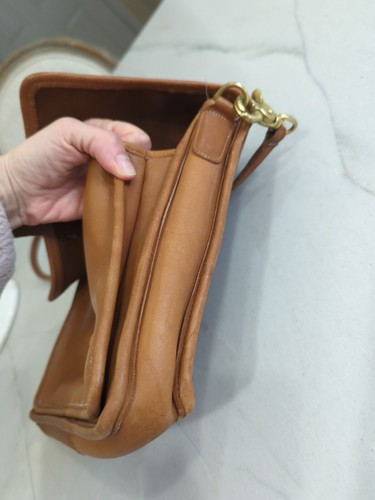 Vtg Early Coach Bonnie Cashin? Leather Willis Satchel Crossbody Handbag O570 129 - Picture 17 of 22
