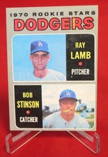 Ray Lamb Dodgers Rookie Stars 1970 Baseball Card TOPPS #131 EX-MT 