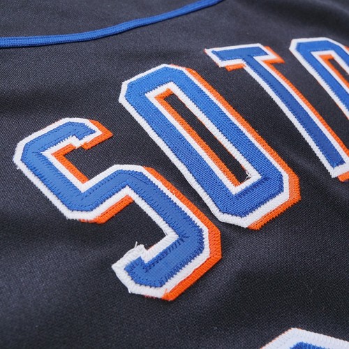 Juan Soto New York Mets Men's Alternate Black Jersey w/ Team Patch - Picture 6 of 9