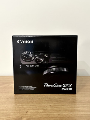 Canon PowerShot G7 X Mark III - 20.1MP Point & Shoot Digital Camera - Silver