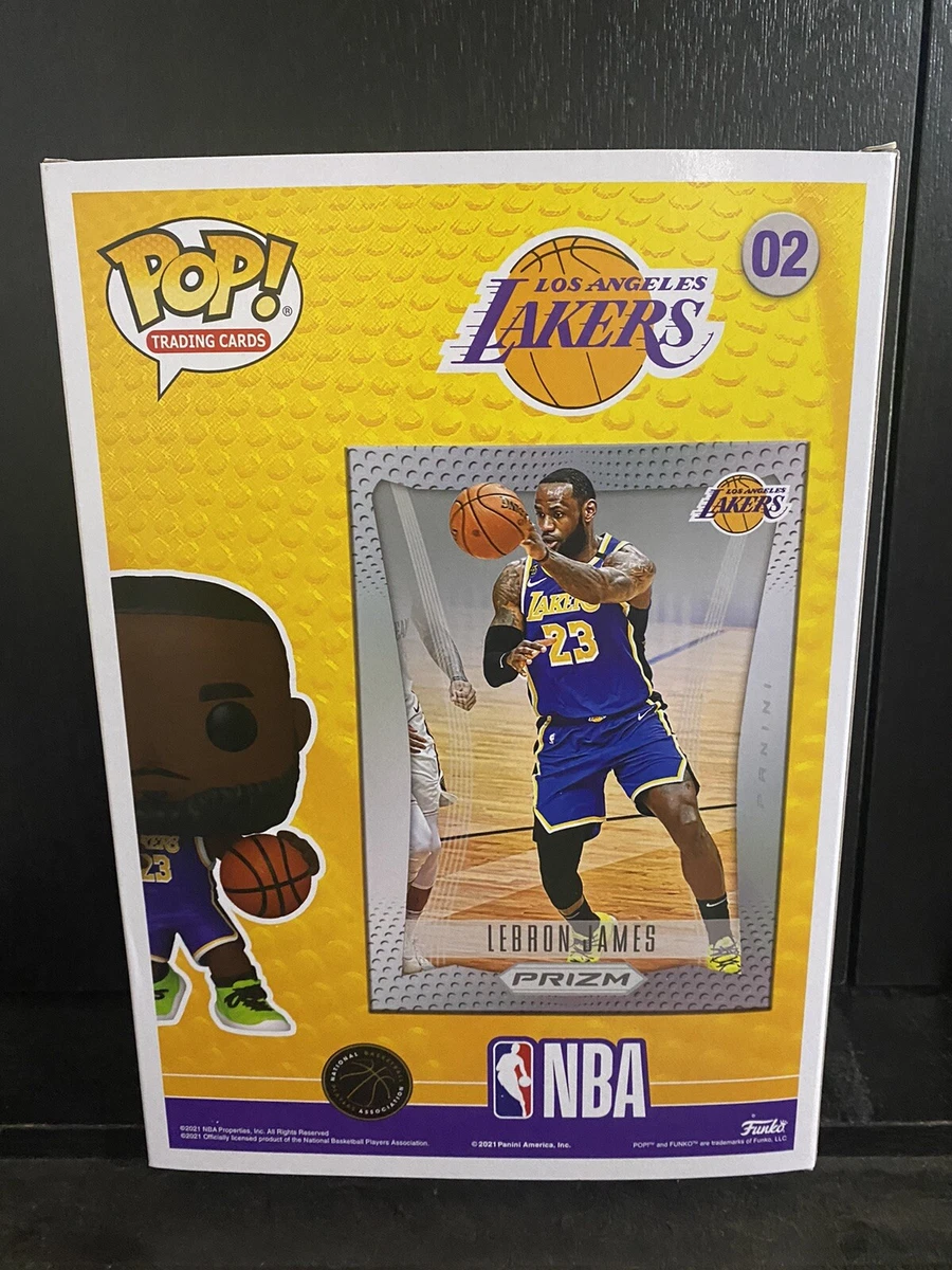 Funko Pop! Trading Card: Lebron James Los Angeles Lakers (02) – Inked Gaming