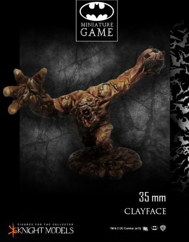 Mesa Clayface 35 mm Batman Miniatura Juego Caballero Modelos Escaramuza DC Comics
