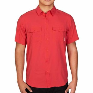 columbia red shirt