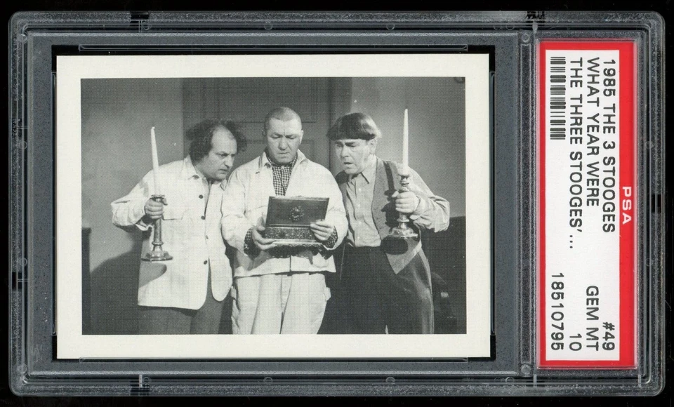 1985 FTCC The Three Stooges #49 What Year were The Three Stooges Cartoon PSA 10 - Image 3 of 4