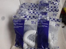 (Lot Of 10) DEARBORN BRASS P9704BG 1-1/2" P-TRAP w/THREADED PVC ADAPTER