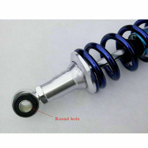 Par de suspensión neumática amortiguador moto 13,5" 340 mm para Honda apto para Yamaha Foto 4 de 4